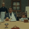 Wes Anderson’s The Phoenician Scheme Features Real Masterpieces Worth Millions Benicio Del Toro Renoir’s Enfant Assis en Robe Bleue Greta Garbo Magritte’s enigmatic The Equator